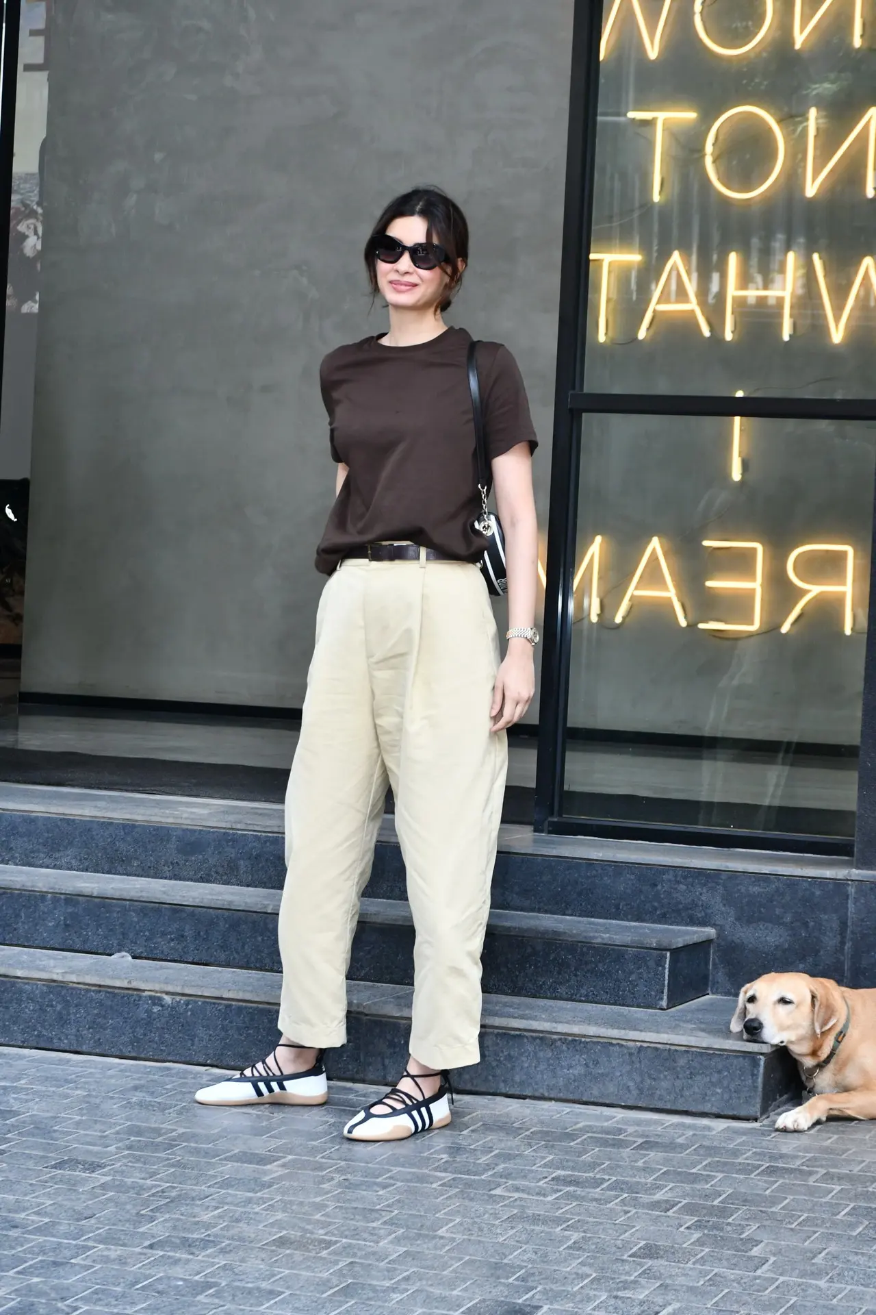 Diana Penty looked stylish as she got papped at Excel Entertainment office in Khar