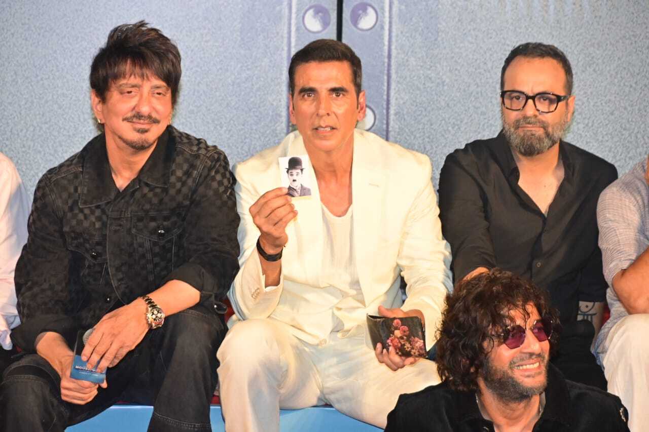At the Housefull 5 trailer launch, Akshay Kumar expressed his admiration for Charlie Chaplin. He also revealed that he keeps a photo of the comic actor in his wallet