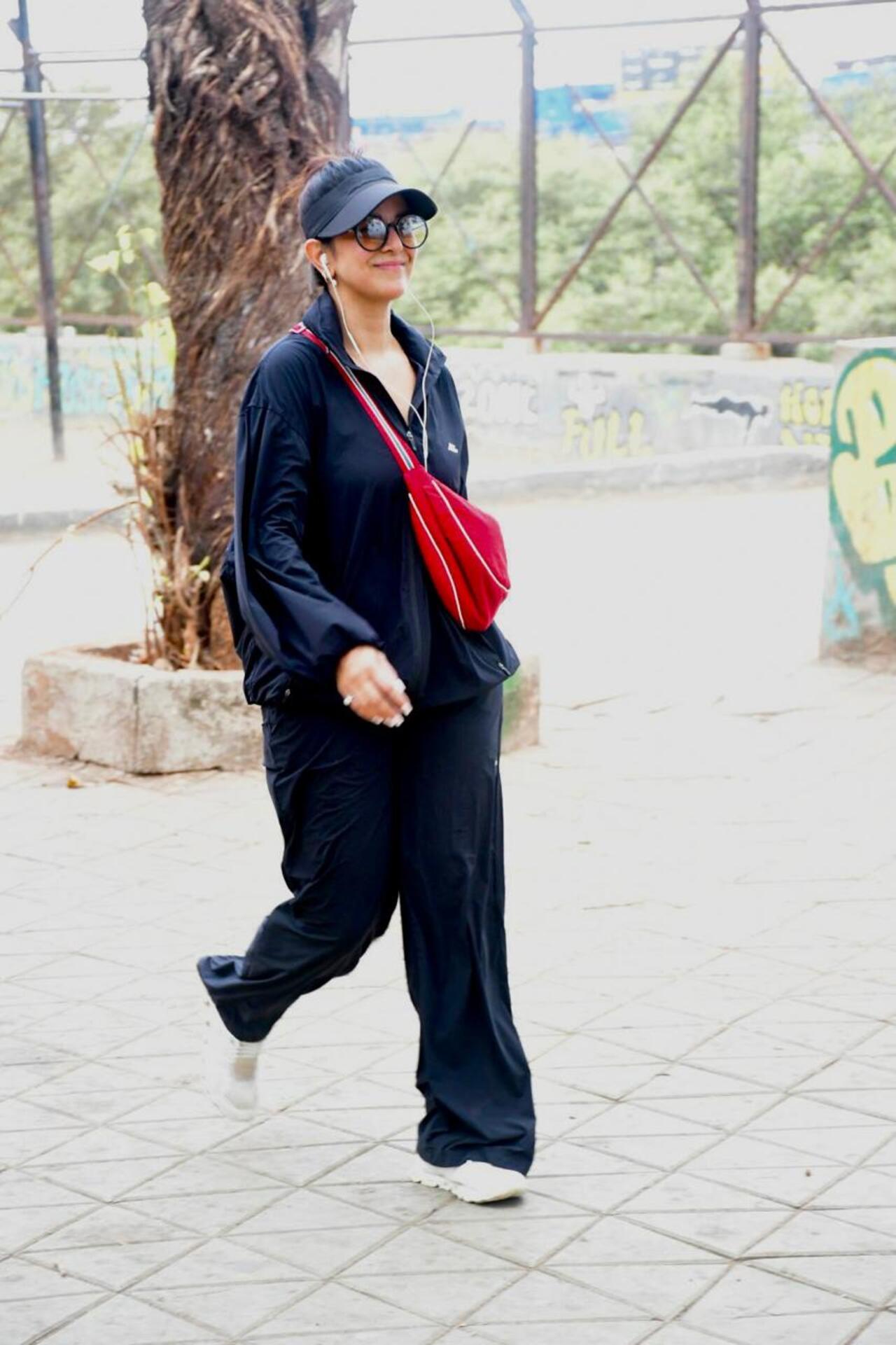 Nimrat Kaur looked stylish as she went out and about in the city for a walk