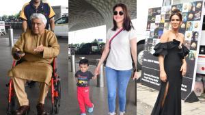 Spotted in the city: Javed Akhtar, Kajal Aggarwal, Nia Sharma and others
