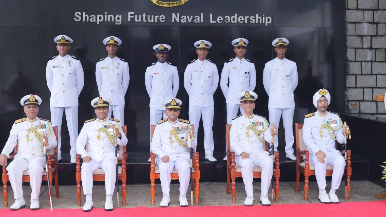 He congratulated the medal winners and thanked the instructors and families for their support. He also highlighted the importance of training foreign cadets, which strengthens global naval cooperation and showcases India’s leadership in naval education