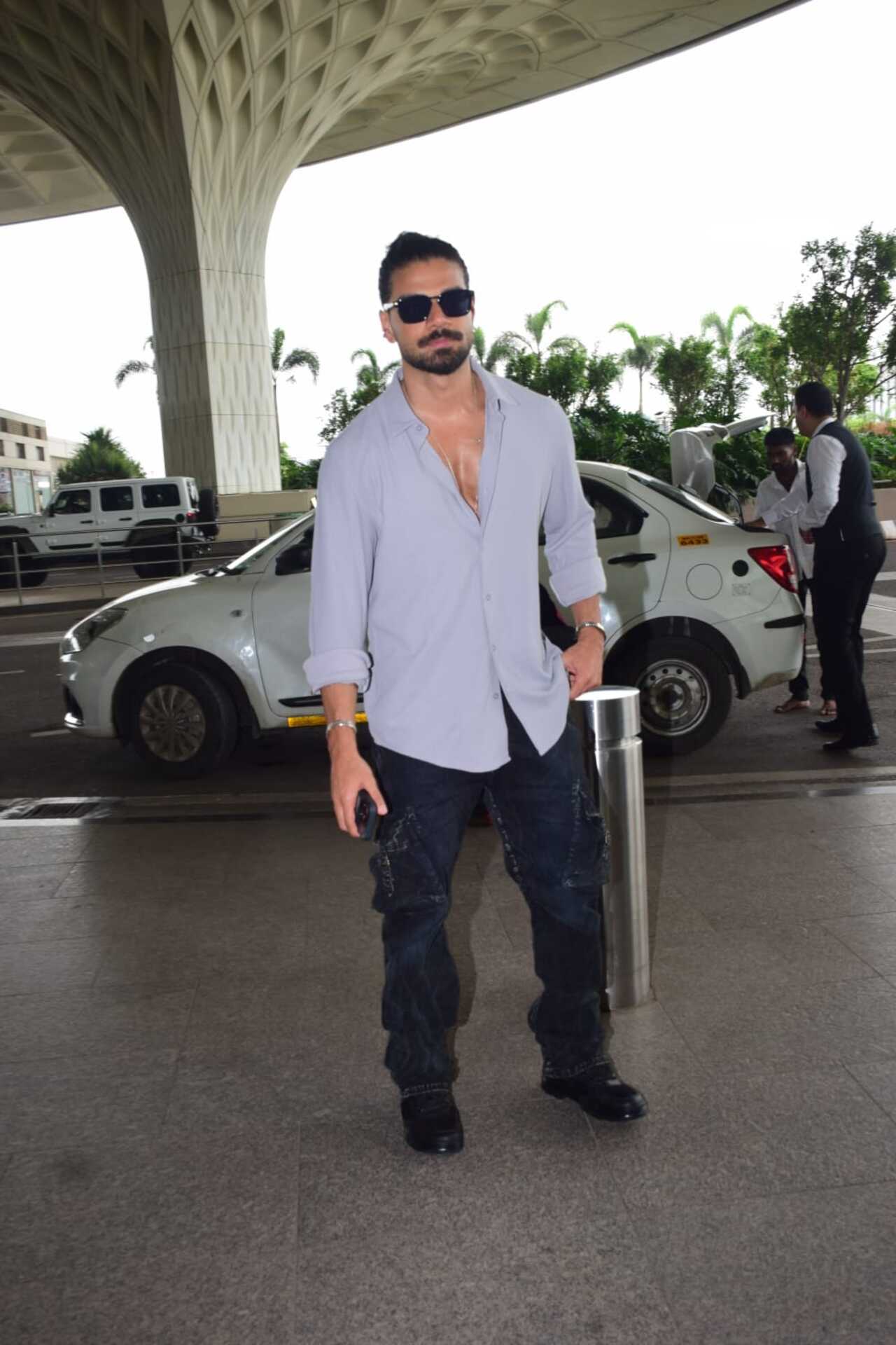 Sooraj Pancholi spotted at the airport looking stylish in a new look as he gears up for the release of his comeback film