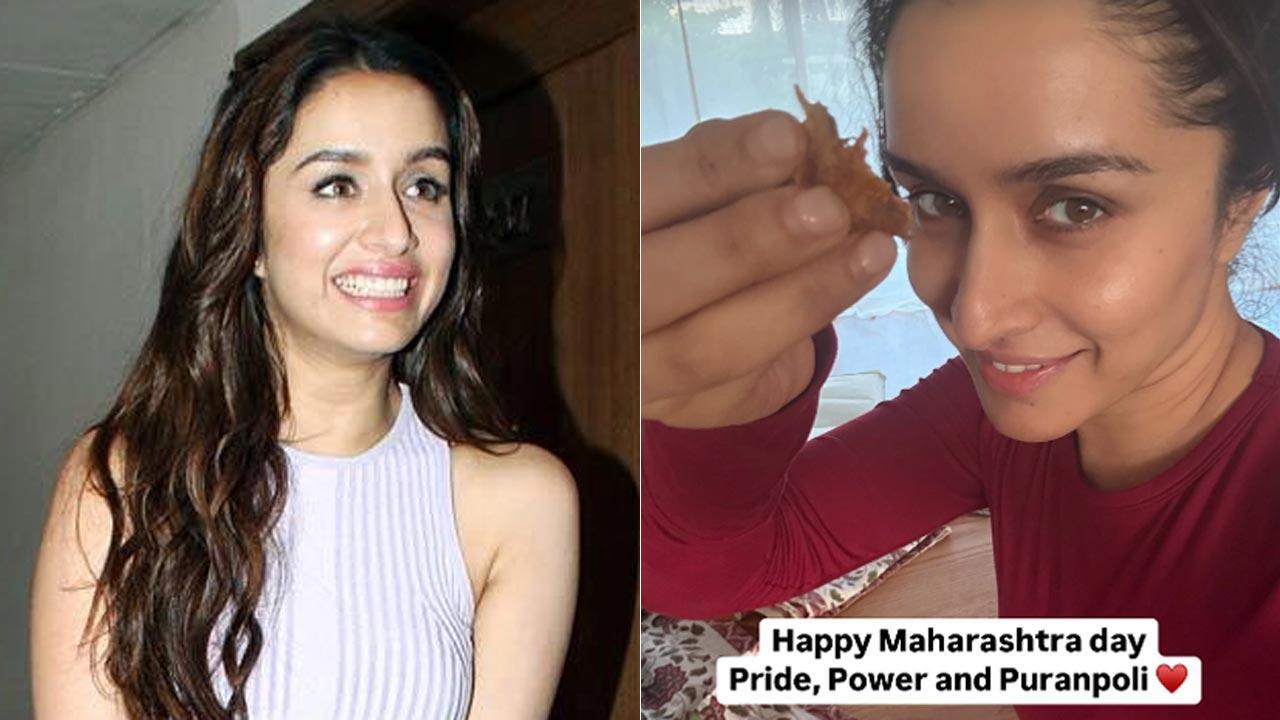 Shraddha Kapoor enjoys yummy puran poli to celebrate Maharashtra Day