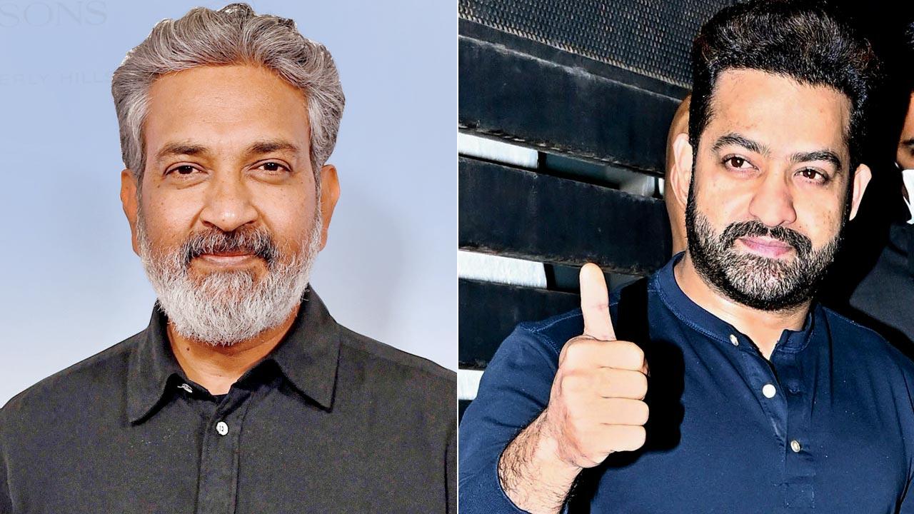 SS Rajamouli and Jr NTR