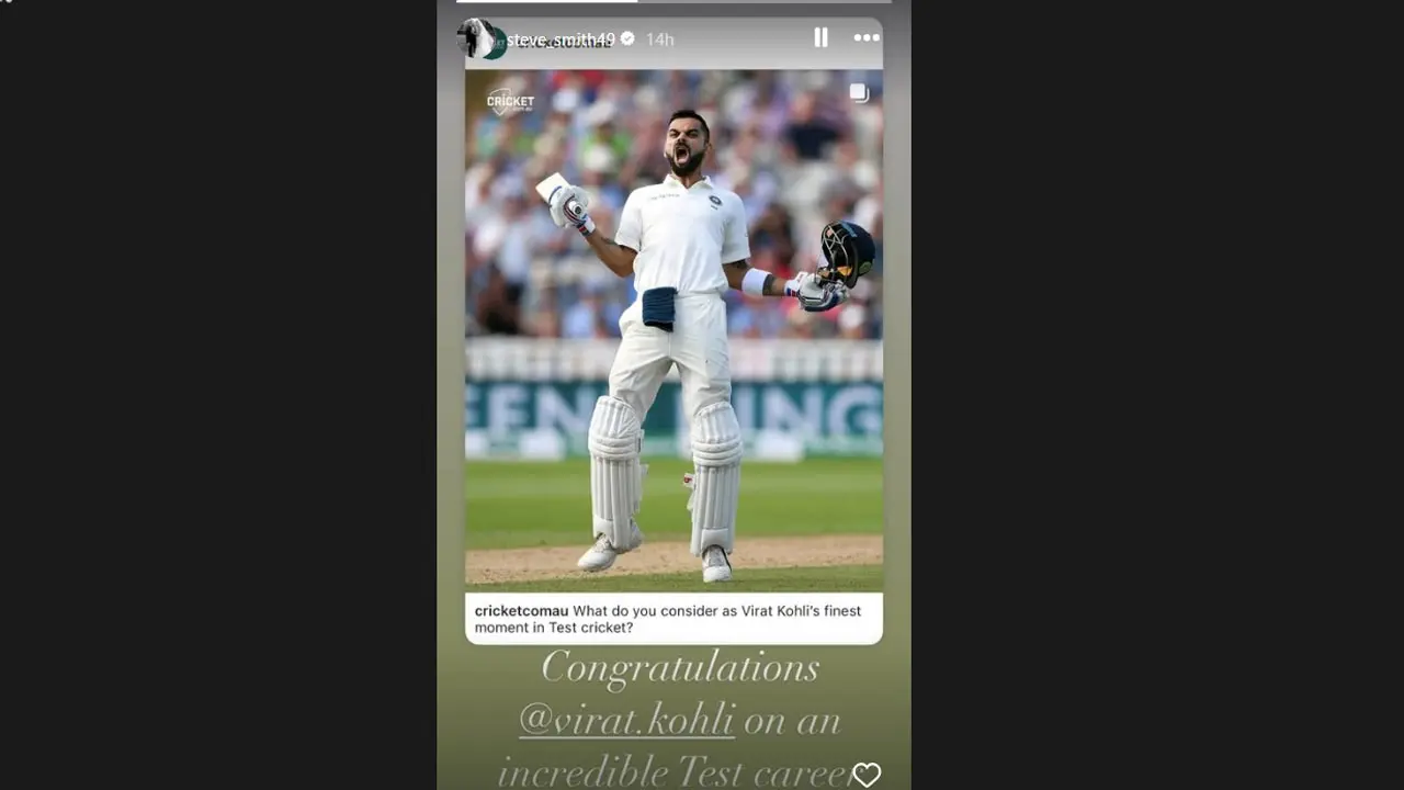 Picture Courtesy/Steve Smith`s Instagram account