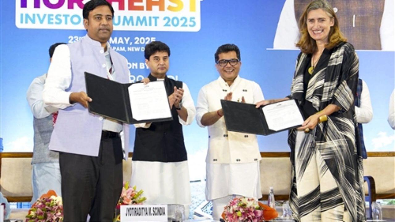 The summit, inaugurated by Prime Minister Narendra Modi, was held here on May 23-24 where chief ministers of all the northeastern states, Union ministers, industry leaders, diplomats and others took part