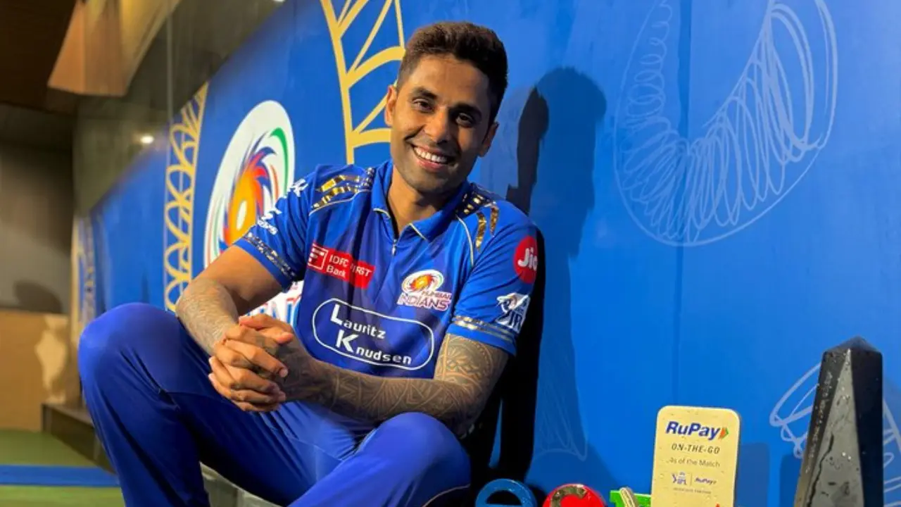 IPL 2025 | MI vs DC: Suryakumar Yadav dedicates POTM award to wife