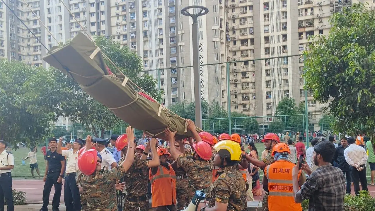 IN PHOTOS: Thane conducts emergency drills as part of 'Operation Abhyas'
