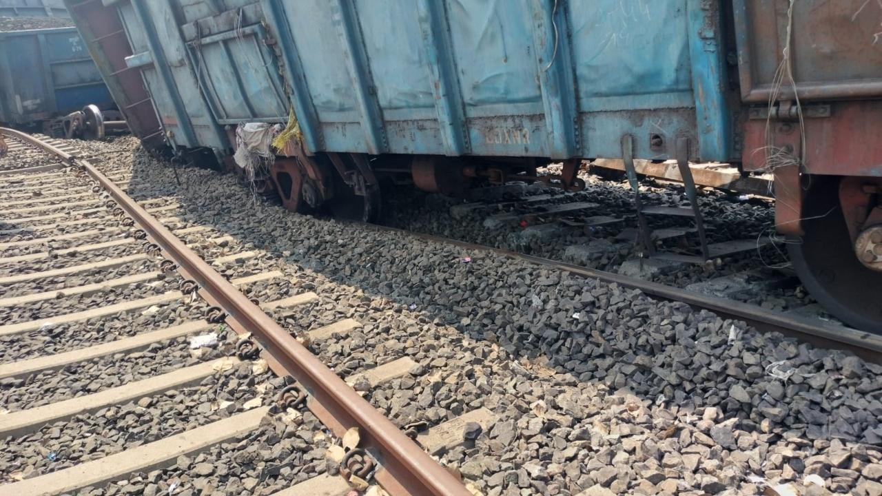 The crew members of the goods train were safe and senior officials were at the site along with accident relief trains (ARTs) from Udhana, Bhusawal and Nandurbar, the official said