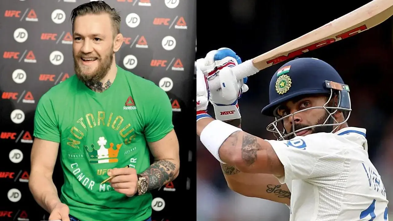 Conor McGregor wishes Virat Kohli after his Test retirement