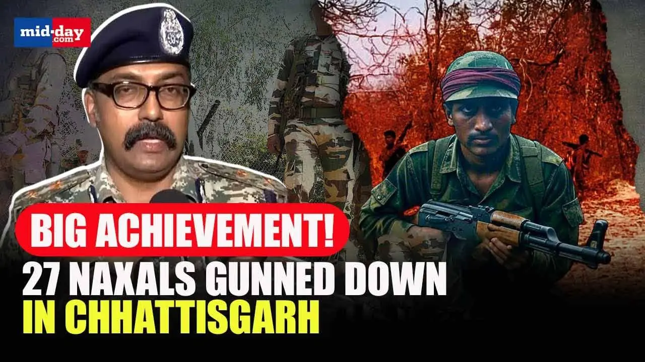 Security forces kill 27 naxals in Chhattisgarh, including senior Maoist lea