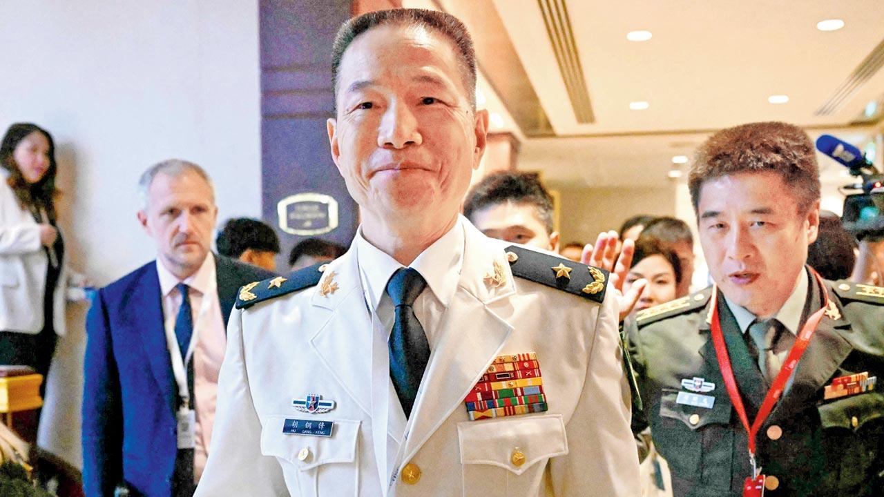 Rear Adm Hu Gangfeng Jun