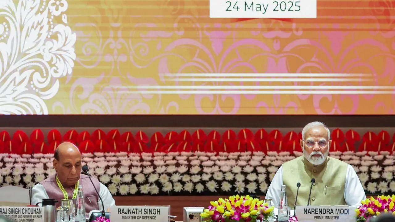 'Viksit Rajya for Viksit Bharat': PM Modi, CMs arrive for NITI Aayog meeting 