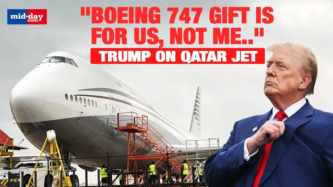 Watch: Trump on Qatar’s Boeing 747 Gift: “Given to US Military, Not to me