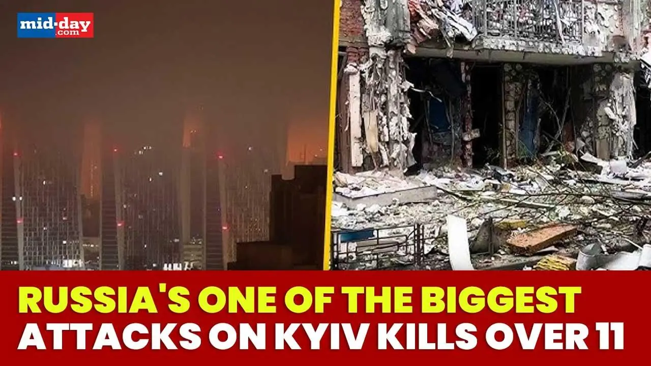 Russia launches one of the biggest attacks on Kyiv, over 11 dead