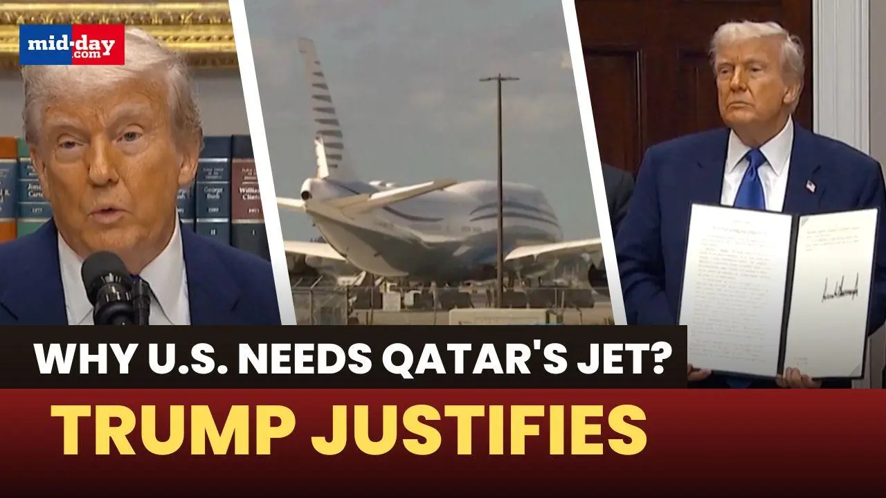 Donald Trump justifies accepting Jet from Qatar, cites Air Force One delays
