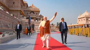 IN PHOTOS: PM Modi performs pooja at Ram Lalla Garbha Grah in Ram Janmabhoomi