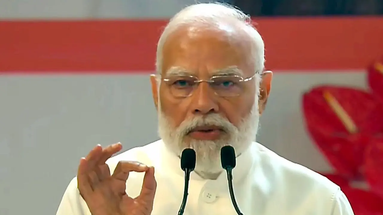 Prime Minister Narendra Modi on Friday inaugurated the year-long commemoration of the National Song 