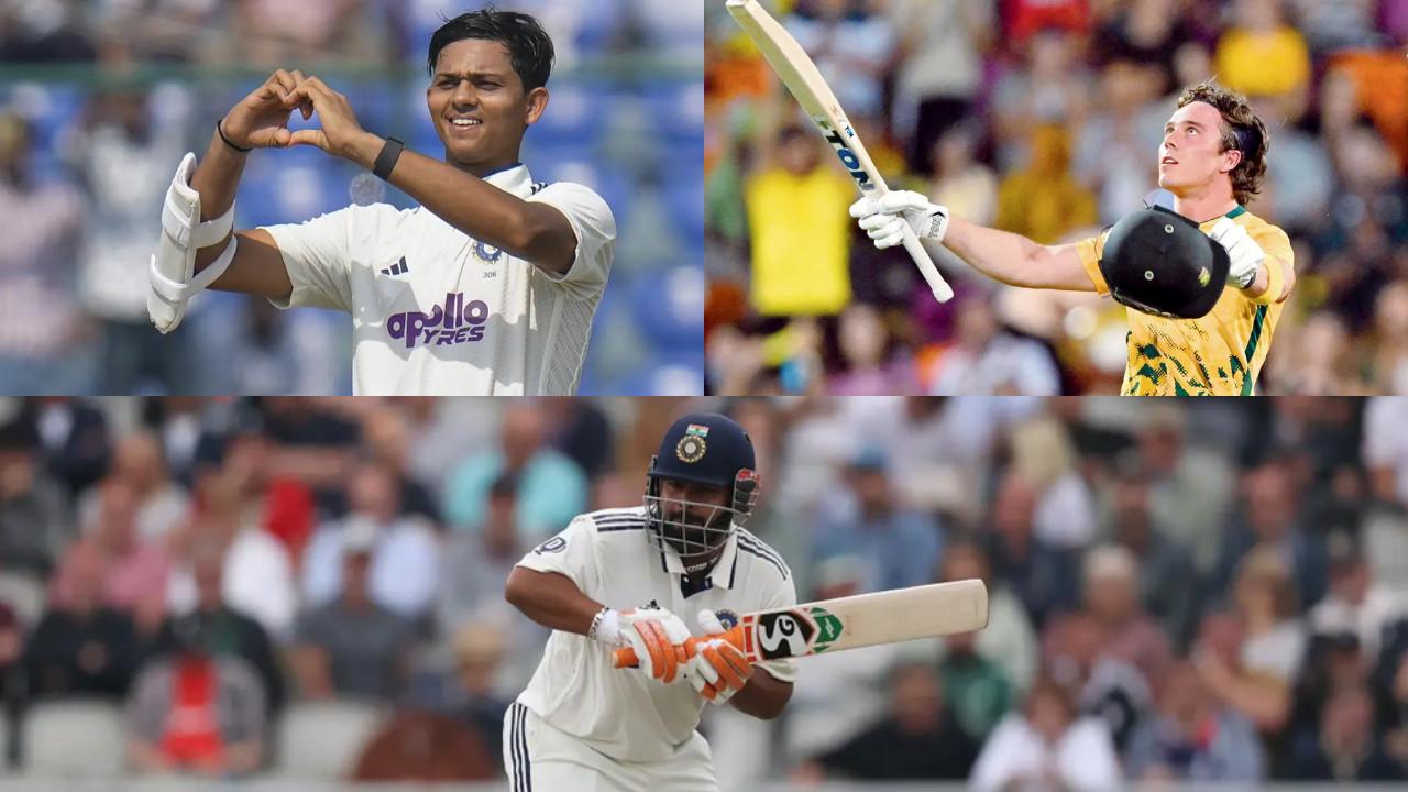 Yashasvi Jaiswal, Dewald Brevis, Rishabh Pant (Pic: File Pic)