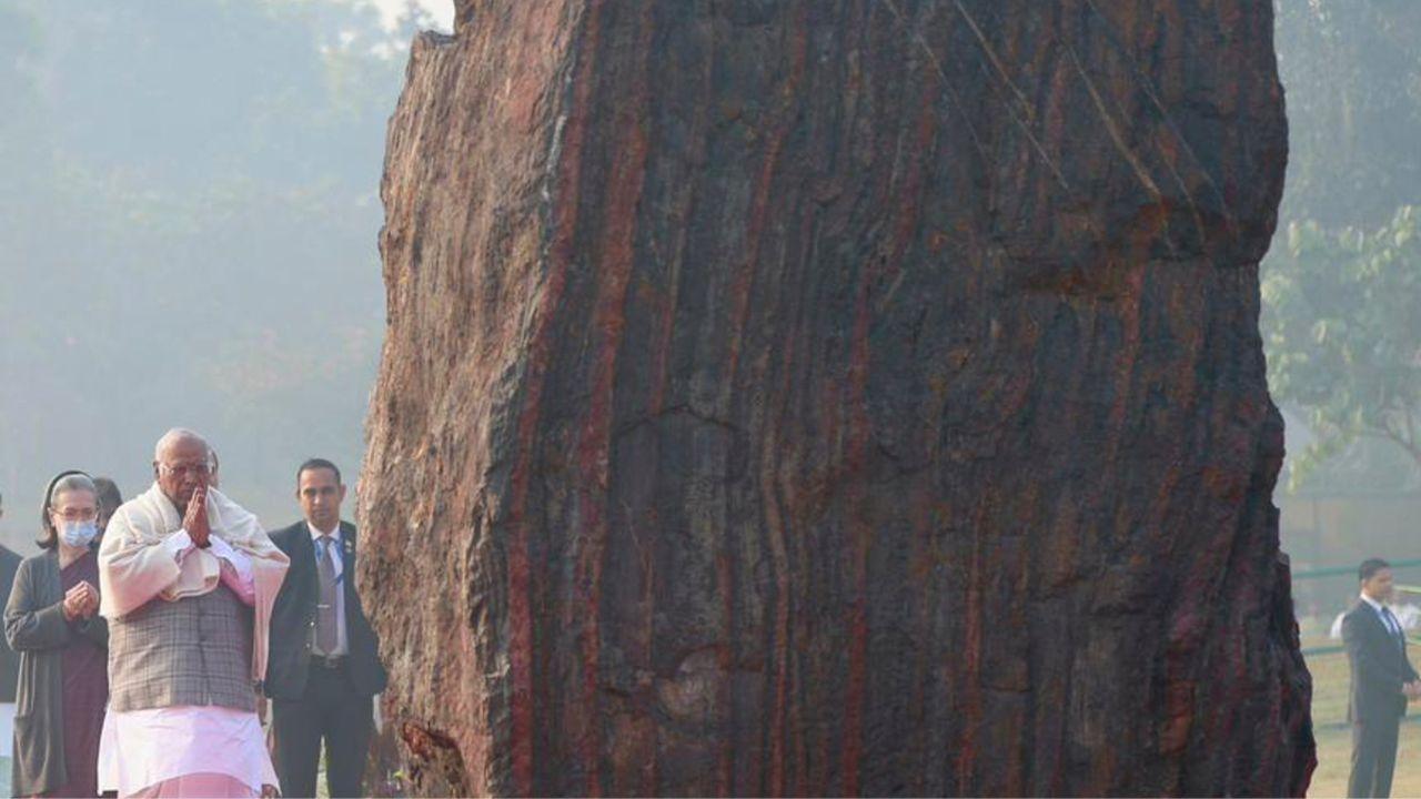 Congress chief Kharge praised her leadership and highlighted that her resolve and lifelong dedication to public service have left an indelible mark on India's journey of progress