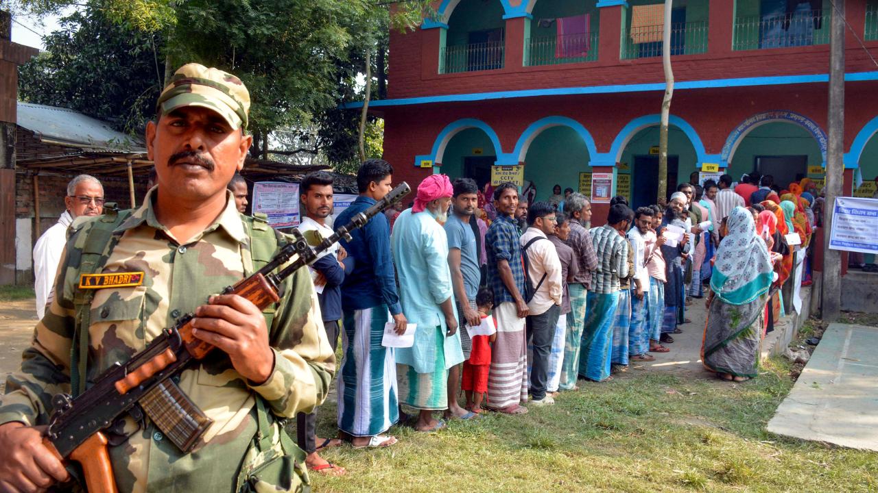 The first phase of polling was held on November 6, and the second phase concluded on November 11