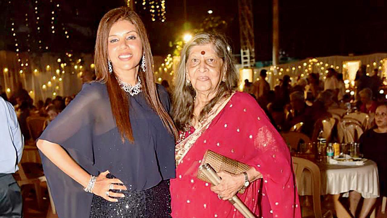 Dr Cheryl Misquitta with Anandini Thakoor. Pic/By Special Arrangement