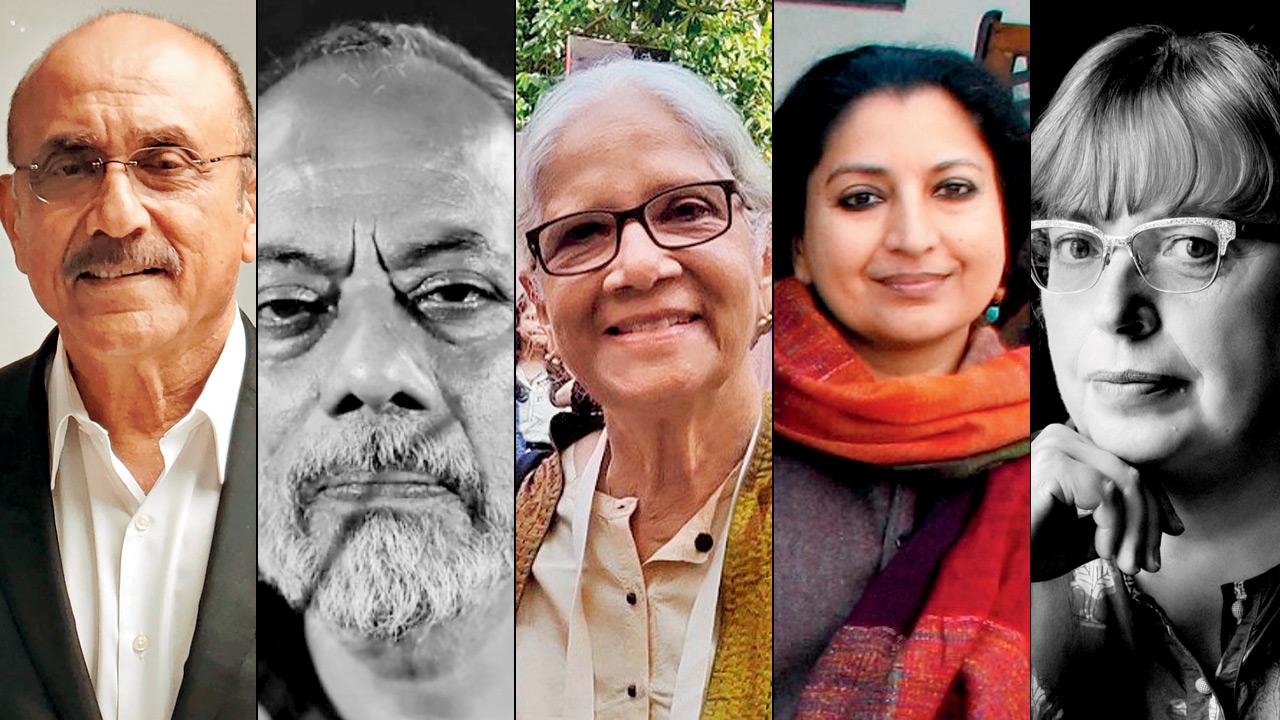 Thomas Matthew, Dhirendra K Jha, Zai Whitaker, Geetanjali Shree and Daisy Rockwell