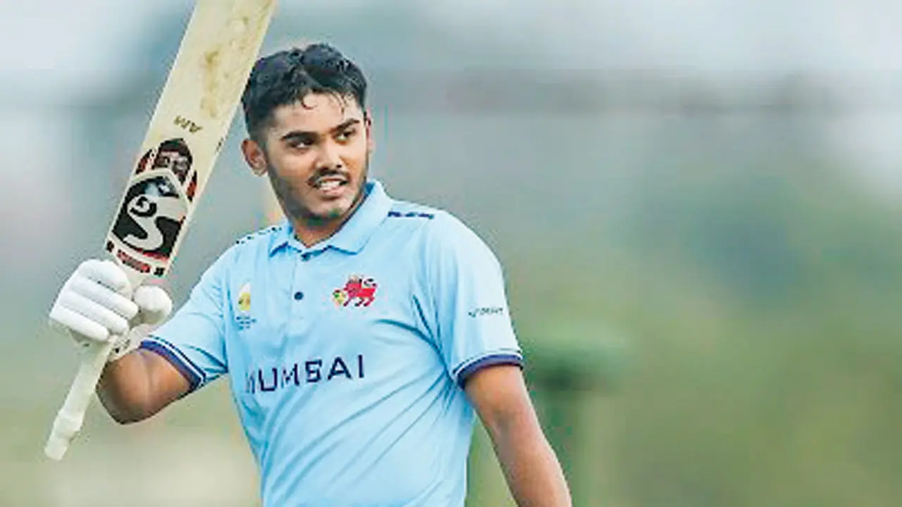 SMAT: Ton-up teen Ayush Mhatre helps Mumbai beat Vidarbha