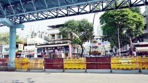 Mumbai: Borivli traders protest barricades, say road closures hurting business