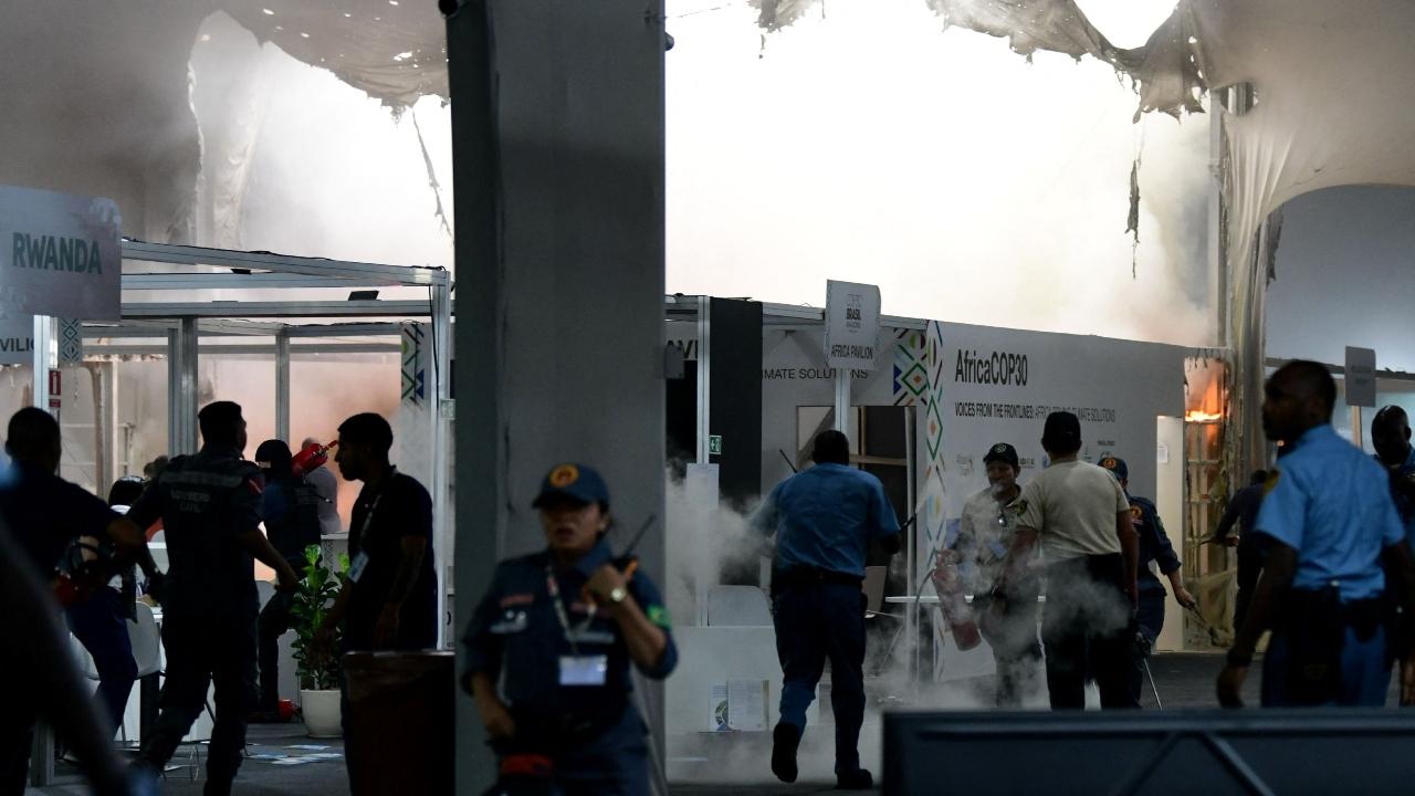 As soon as news of the fire spread, people ran out of all exit gates for safety. The authorities closed the venue for a thorough safety inspection and reopened it after more than six hours at 8:40 pm, sans the country pavilions -- the area which caught fire.