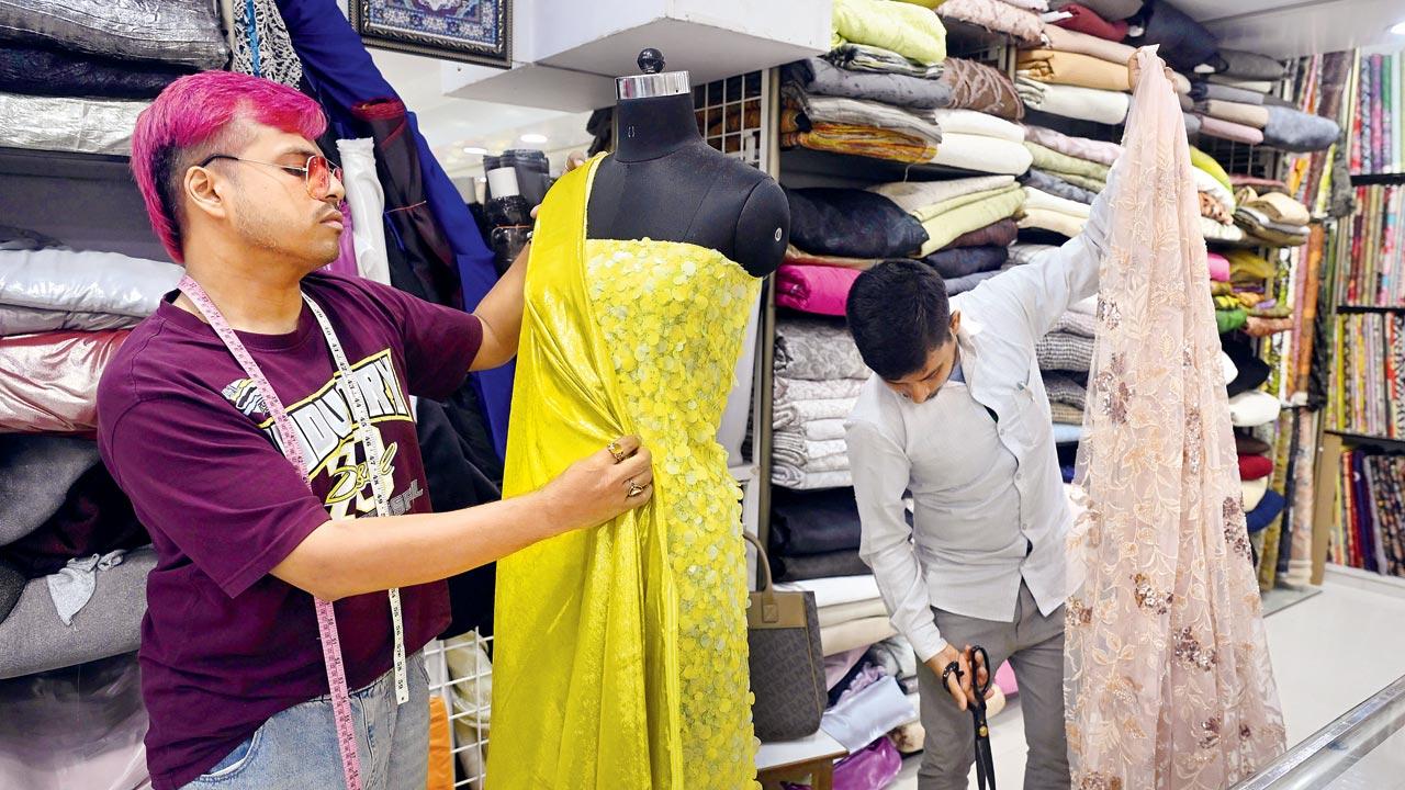 Costume designer Rick Roy’s concern with using AI in films is losing humanness. Pic/Ashish Raje