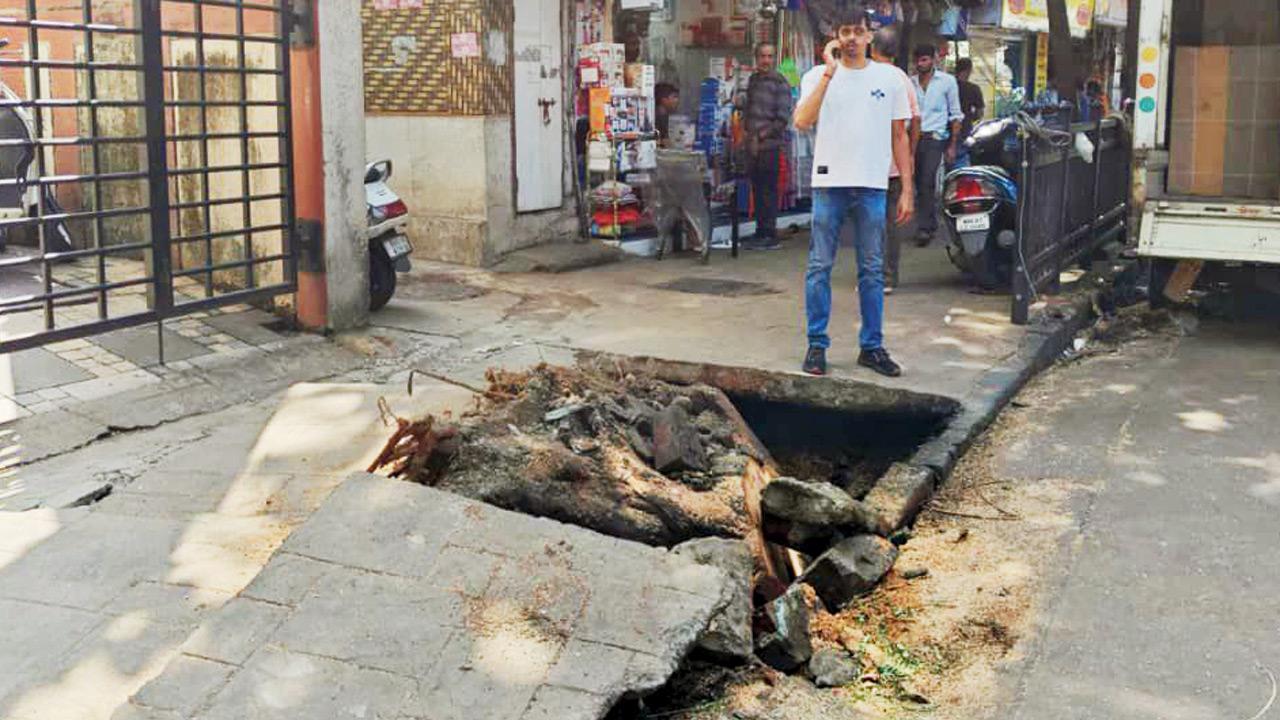 After monsoon wear and tear, BMC prioritises Dadar footpath repairs