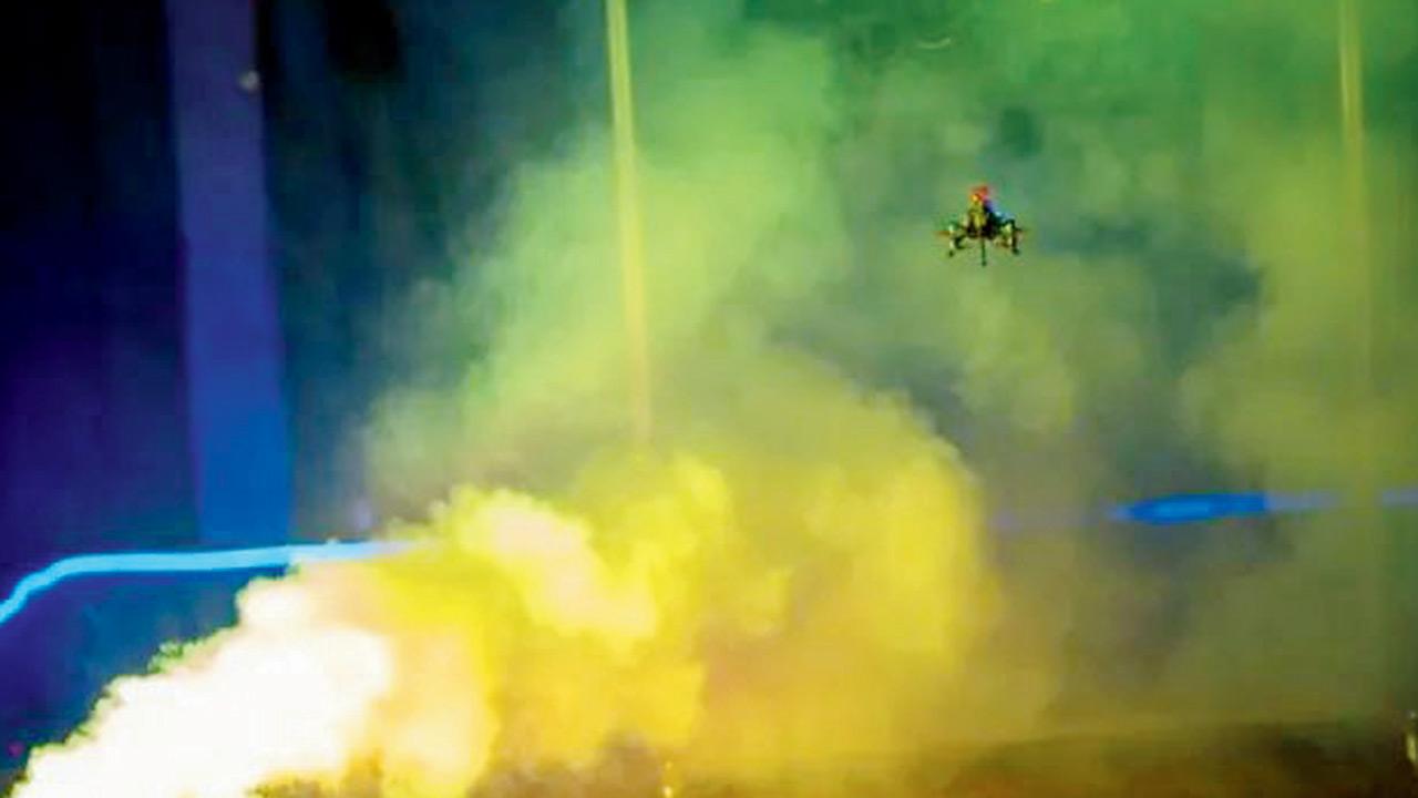 Sound-guided drones can fly where cameras fail to operate