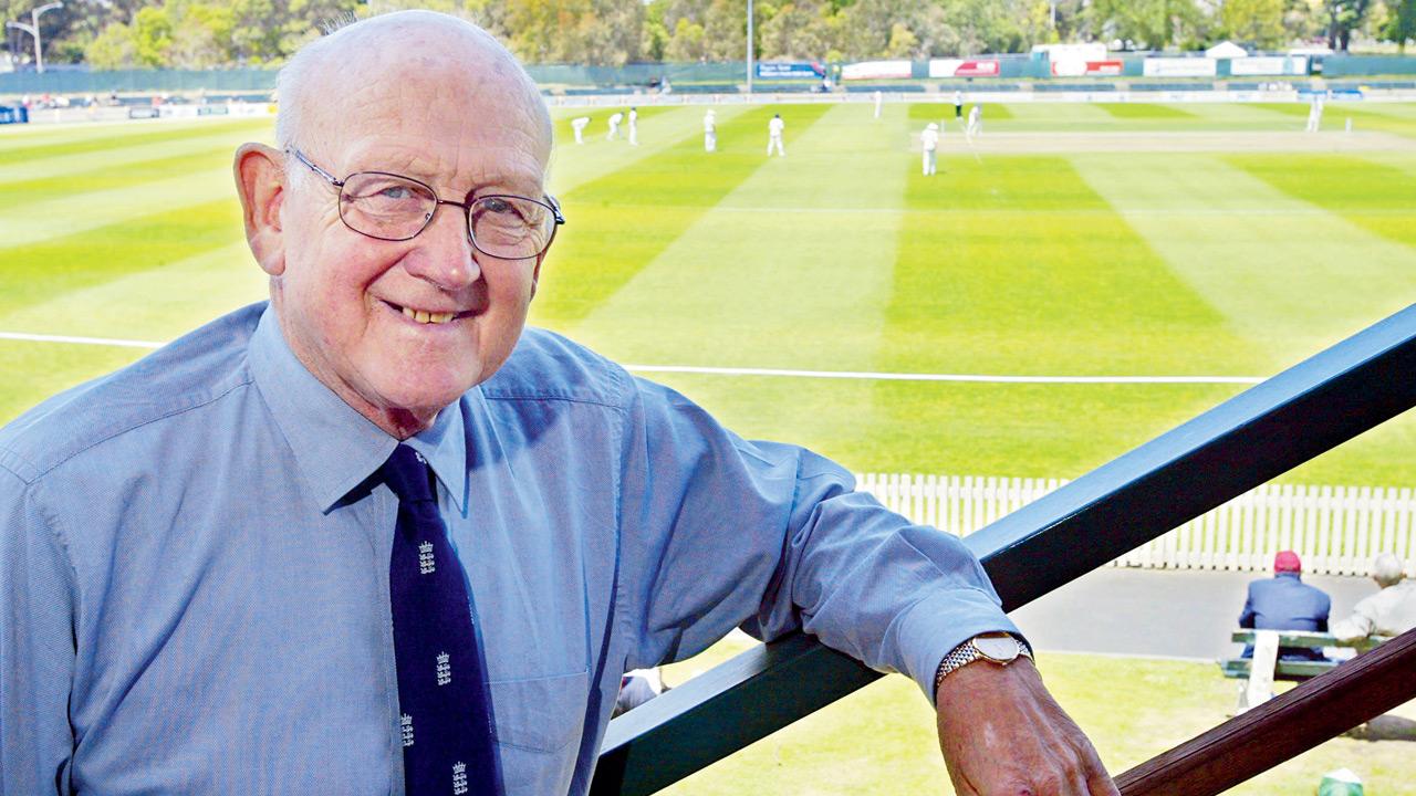 The late Frank Tyson, who also coached fast bowlers in Mumbai in the early 1990s. Pic/Getty Images