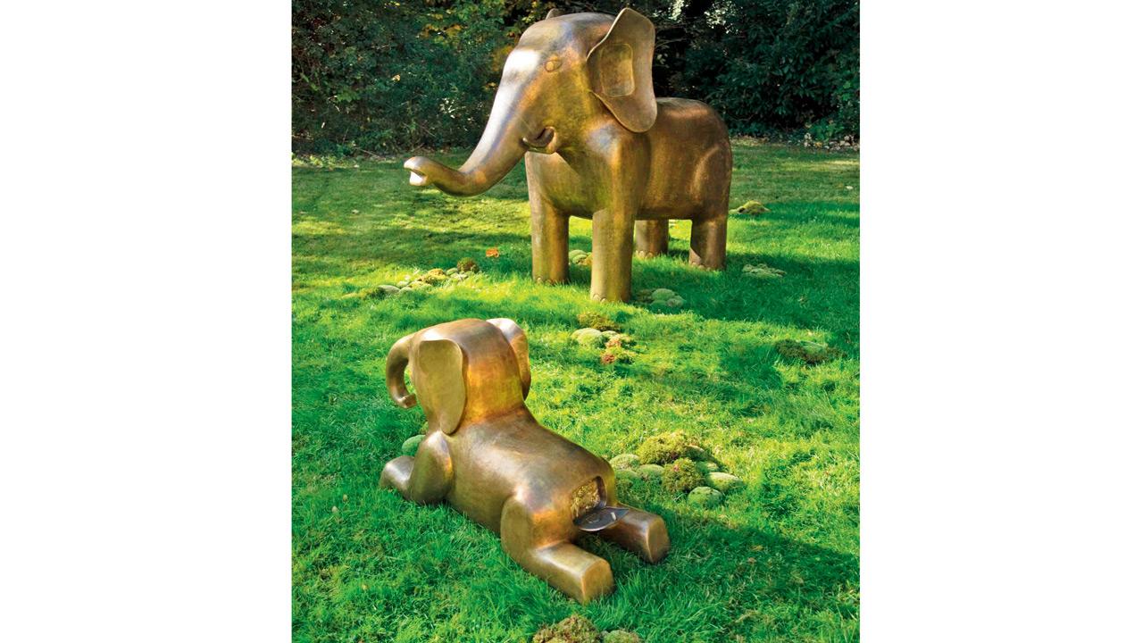 For Goyal, this marked his debut with three-dimensional animal sculptures