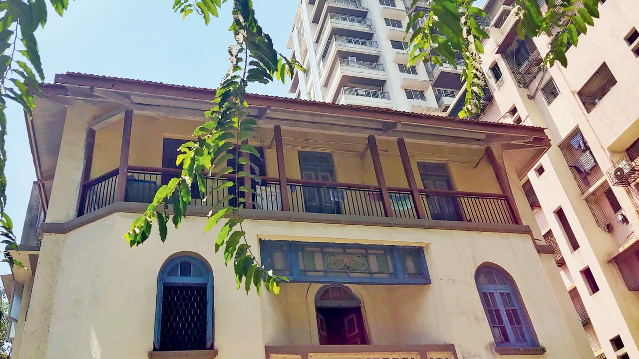 Krishna Kunj, prior to its demolition. Pics/Fiona Fernandez