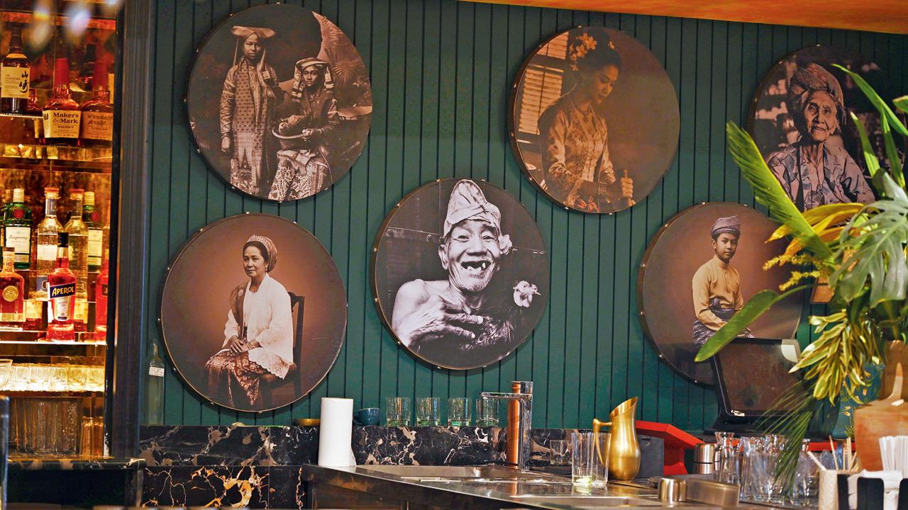 A view of the interiors at the restaurant. Pics/ashish Raje