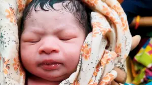 Miracle baby born at Ram Mandir station shows natural healing after heart scare