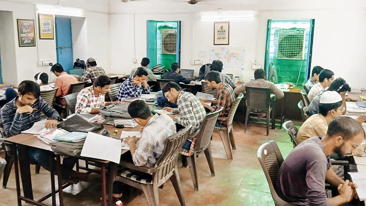 The boys’ reading room will be used for girls now. Pic courtesy/Gully Classes Foundation