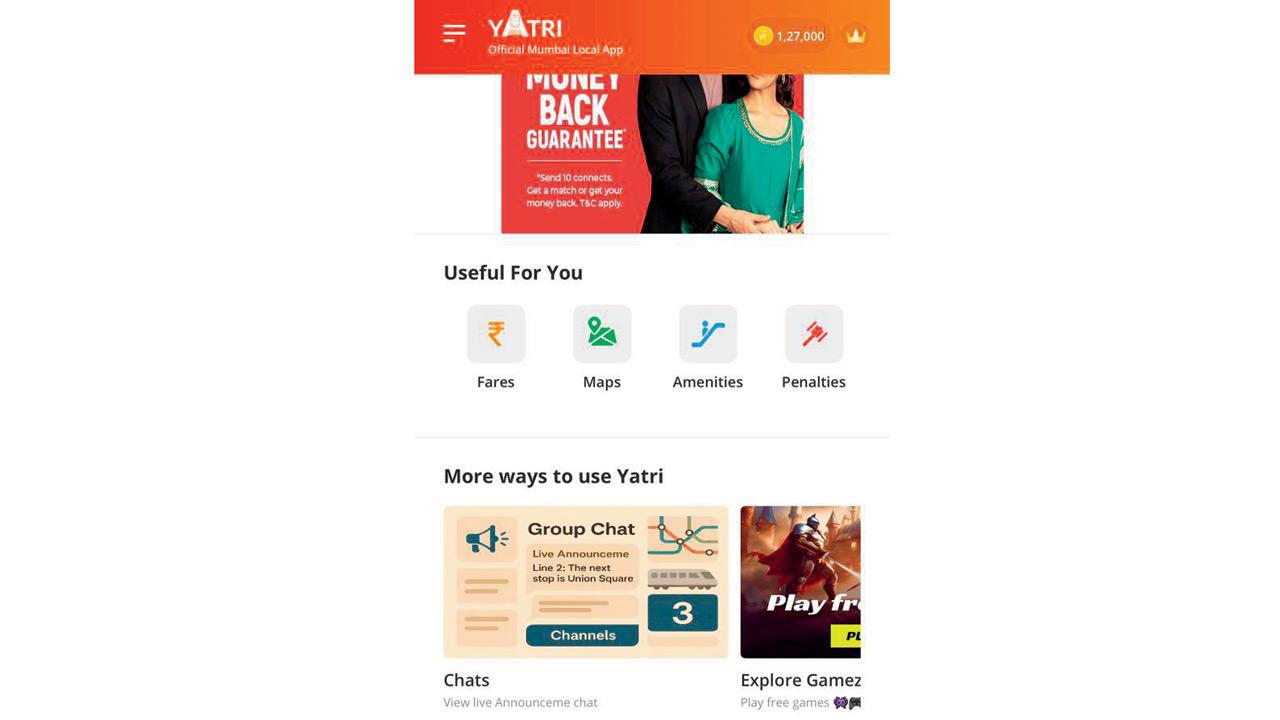 Yatri app launches real-time chat feature for Mumbai local train commuters
