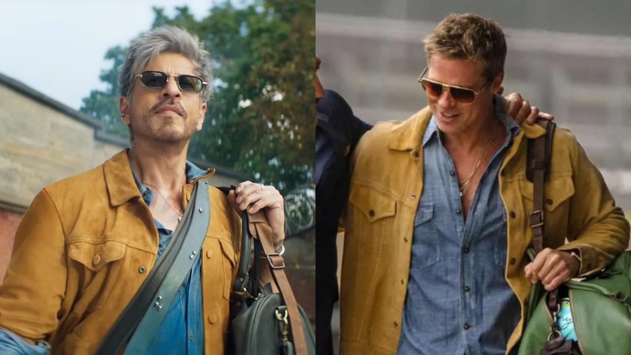 King: Is Shah Rukh Khan's look copied from Brad Pitt's in F1?