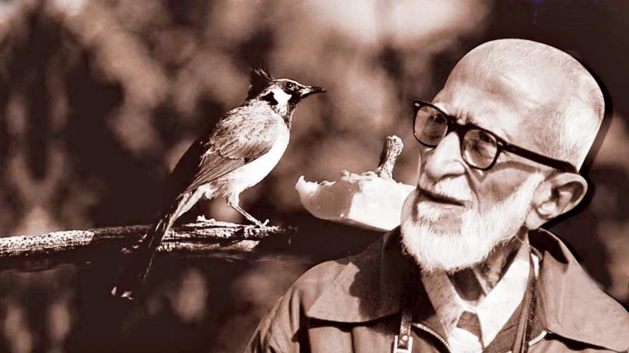 A dated photograph of Dr Salim Ali. Pic Courtesy/Prasar Bharti