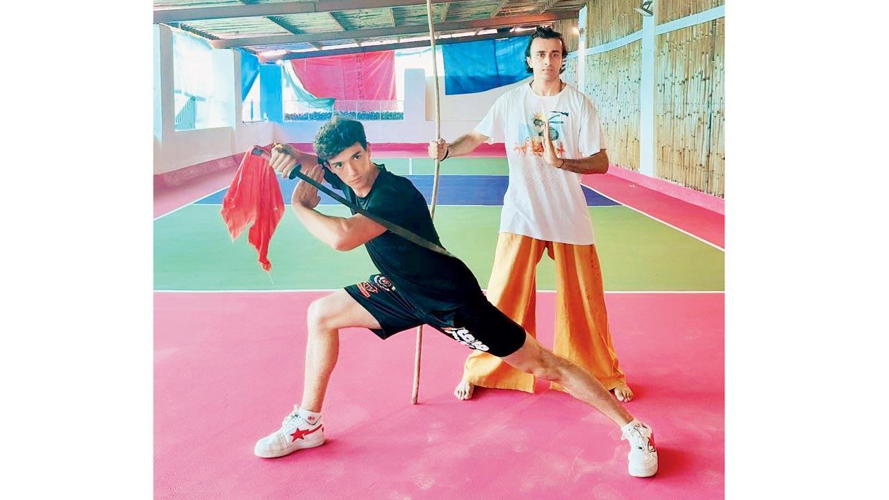 Hurssh Verma (right) says, ‘We are not just building fitness, we are building awareness of the being.’