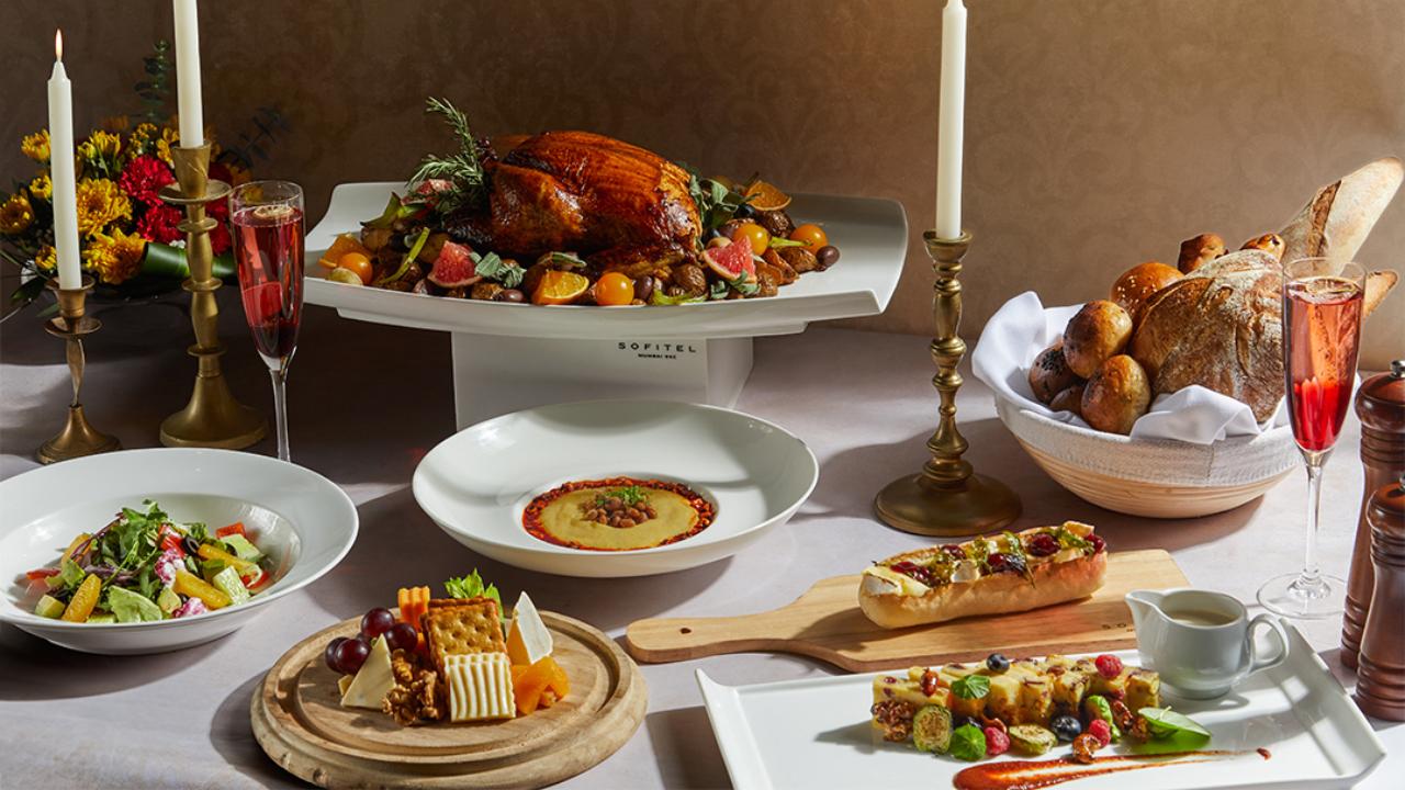 <p><strong>Post-Thanksgiving treat&nbsp;</strong><br />Sofitel Mumbai BKC warmly invites guests to Pondichery Cafe for two signature seasonal experiences a festive Thanksgiving Dinner followed by a restorative PostThanksgiving Comfort Brunch &nbsp;</p>
<p>Where Pondichery Cafe Sotel Mumbai BKC&nbsp;<br />When November 27 and November 30<br />Time 7 pm &nbsp;11 pm and 1230 pm &nbsp;4 pm&nbsp;<br />Price Starting Rs 4499 plus taxes</p>