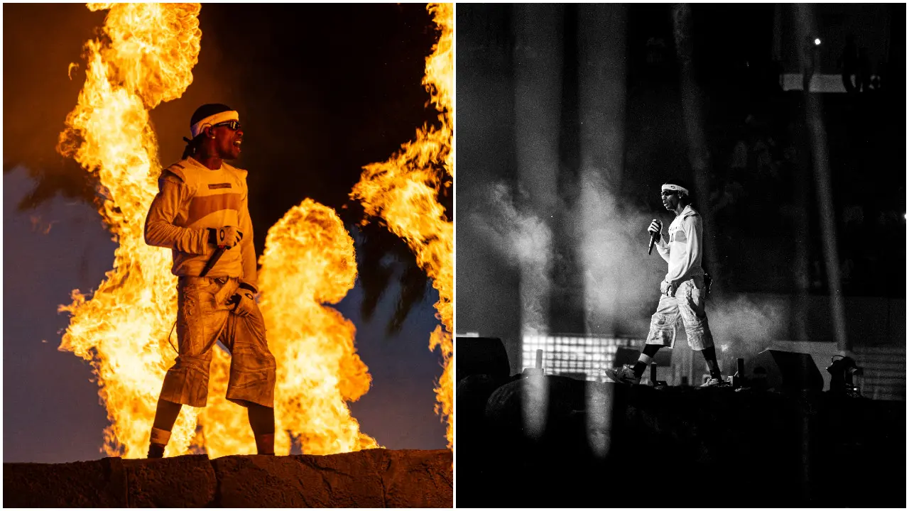 PICS: Ahead of Travis Scott's Mumbai concert, see glimpses of Delhi performance