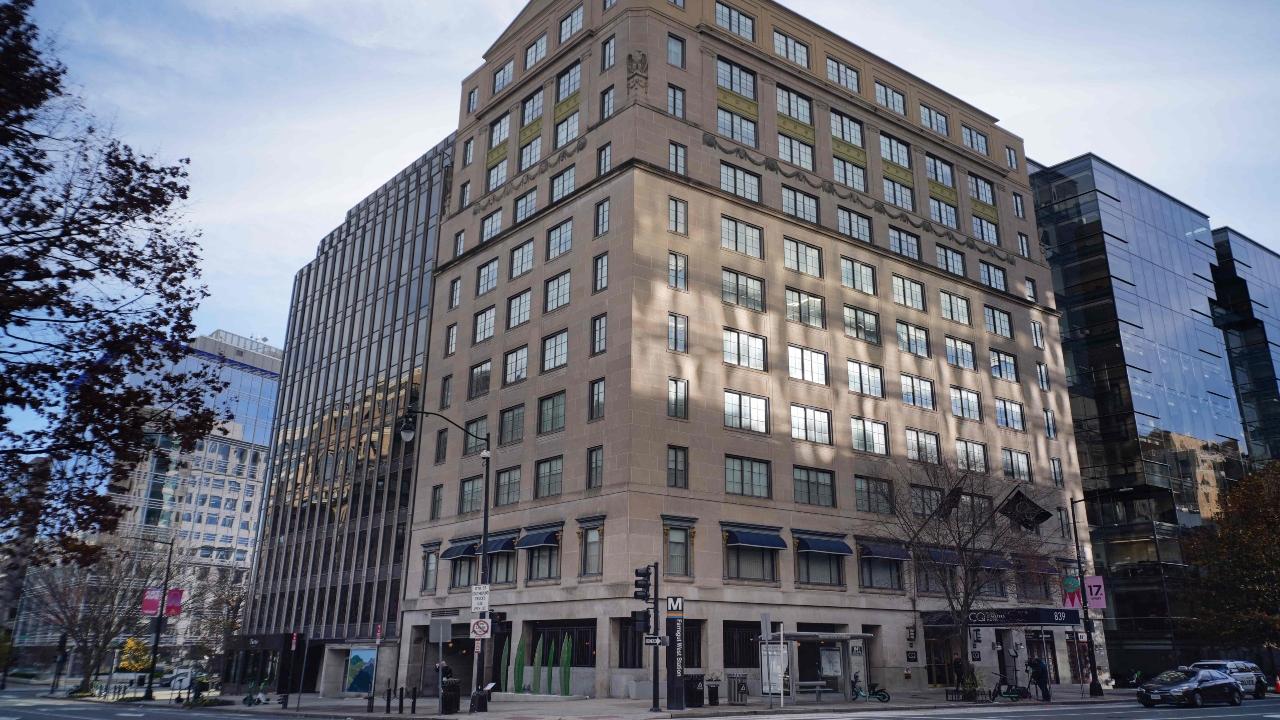 The site of the shooting, just blocks away from the White House. Jeanine Pirro, the US attorney for the District of Columbia, said at a Thursday news briefing that the guard members shot were Specialist Sarah Beckstrom, 20, and Staff Sgt Andrew Wolfe, 24. The guard members were hospitalised in critical condition after Wednesday afternoon's shooting