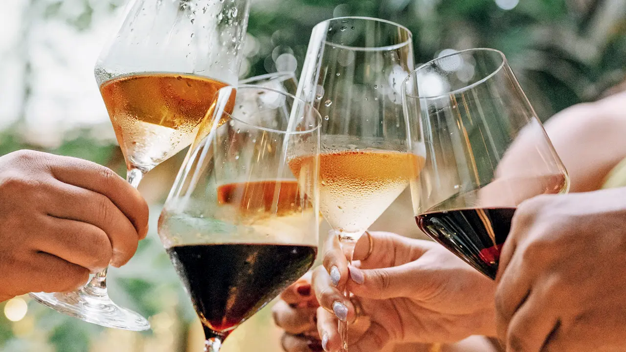 Sip, savour and celebrate at this multi-city wine festival this weekend Glasses of wine cheer at the wine tasting from the previous edition. Pic courtesy/ Drink With D