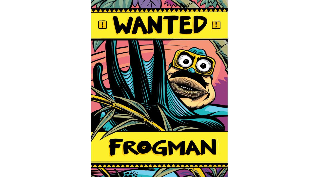 The world of Amfy B N Jose X Frogman, Digital, 2025, by George Mathen (Appupen)