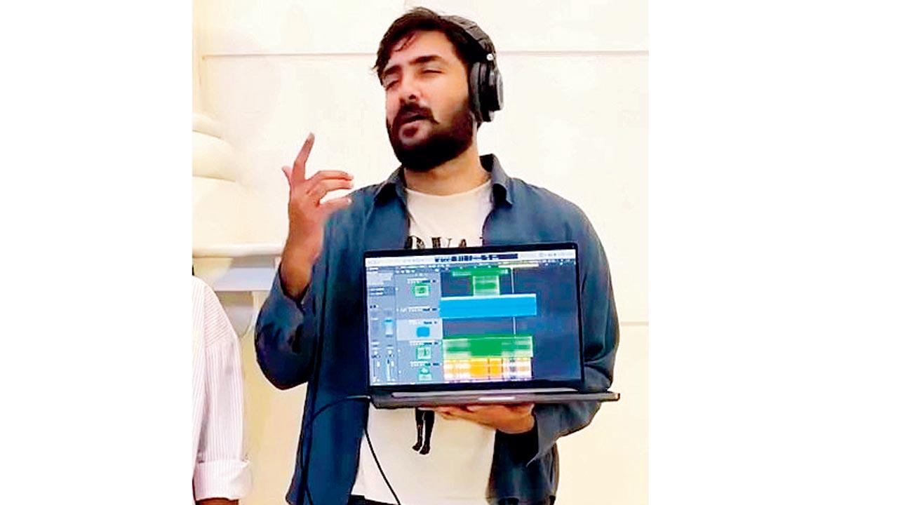 MS Krsna. PIC COURTESY/ @MSKRSNAmusic