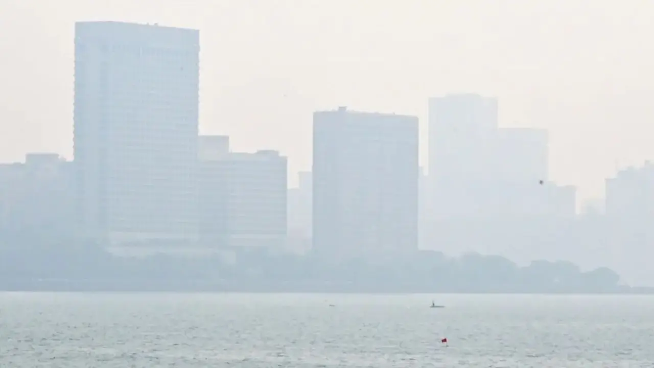 Mumbai weather updates: AQI nears 200 mark as city wakes up to layer of smog